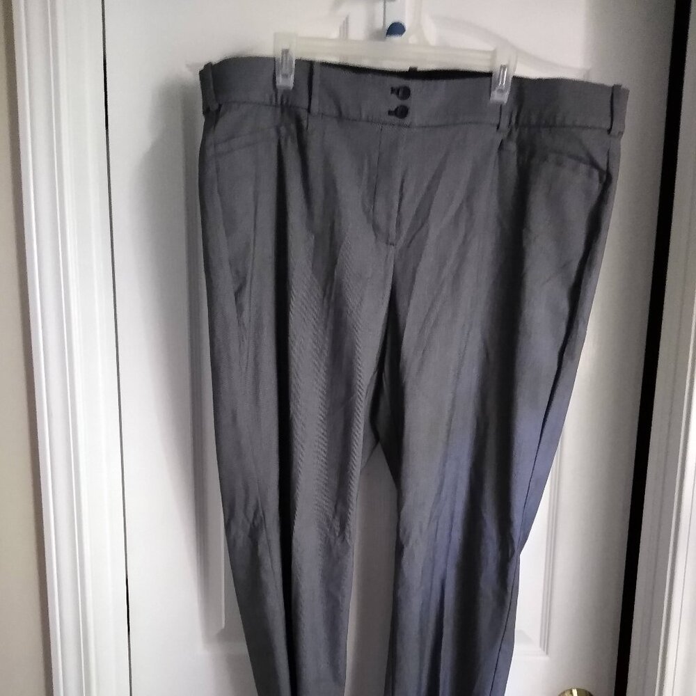Lane Bryant Gray trouser style pants - 22